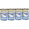 Rubinstein Pink Salmon 4/14.75 Oz Cans Pack Of 2 | Wild Caught Canned Salmon