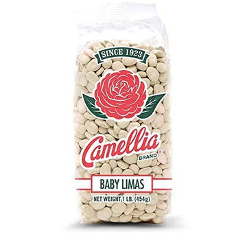 Camellia Brand Dried Baby Lima Beans 1 Pound (Pack Of 12)