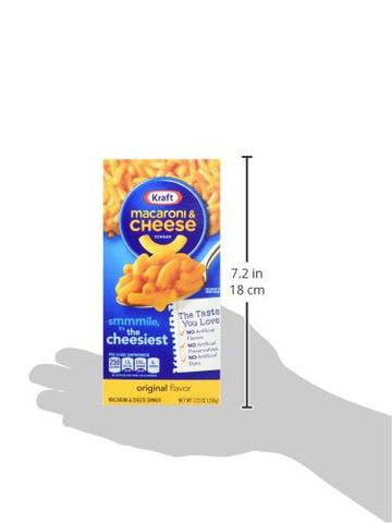 Kraft Macaroni & Cheese, Original, 7.25 Ounce Boxes (Pack Of 8)