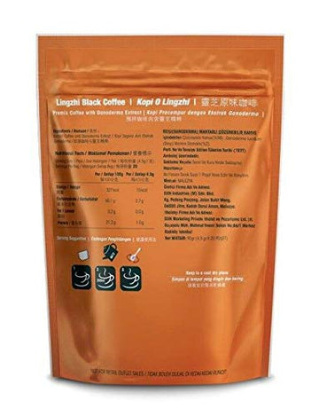 Dxn Lingzhi Black Coffee Ganoderma 20 Sachets (3 Pack)