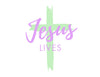 Jesus Lives Edible Icing Image for 1/4 sheet cake