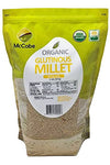 McCabe Organic Glutinous Millet - Organic Glutinous Millet for Whole Millet Flour Milling at Home | Rich with Fiber & Minerals |