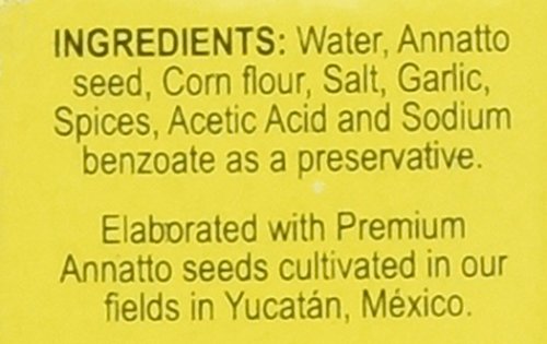 El Yucateco Paste Achiote - Pack of 2 x 3.5 oz