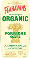 Flahavan'S Organic Porridge Oats - 1Kg