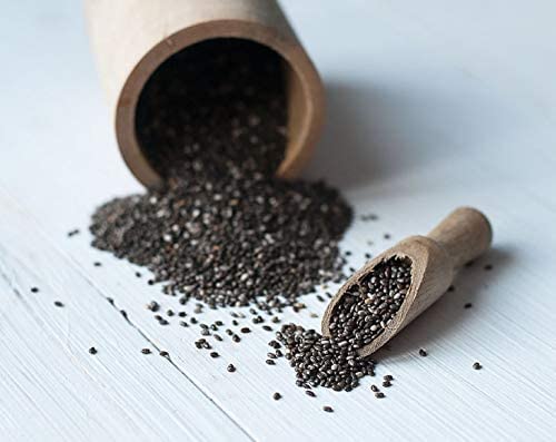 Food To Live - Black Chia Seeds, 2 Pounds - Whole, Sproutable, Vegan, Kosher, Keto, Sirtfood, Bulk. Rich In Essential Fatty Acids, Fiber, Protein. Great For Chia Pudding, Smoothie, Oatmeal