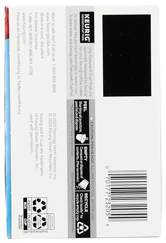 Twinings Brew Over Ice Unsweetened Peach Flavoured Black Iced Tea K-Cup Pods For Keurig, Caffeinated, 12 Count