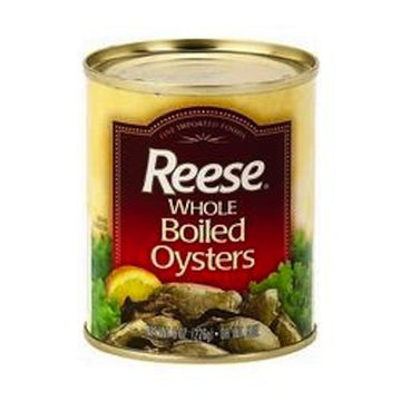 Reese Whole Boiled Oysters, 8-Ounce Cans