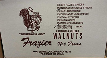 Walnut Halves & Pieces - 25 lb.