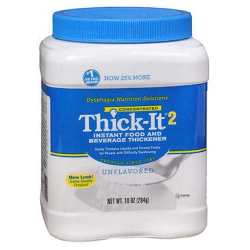 Thick-It Concentrated Instant Food and Beverage Thickener Unflavored - 10oz, Pack of 2