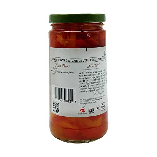 Jeff's Garden Sunshine Mix Mild Banana Pepper Rings, 12 FZ