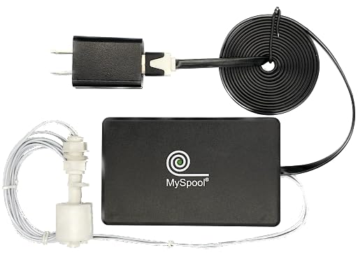 Myspool Plugin Water Level Alert With Text Message And Email Notifications, A/C Powered With A Float Sensor