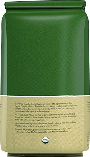 Cafe Altura Whole Bean Organic Coffee, Peru (Packaging May Vary)