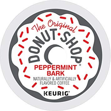 The Original Donut Shop Peppermint Bark Flavored Coffee - 48 K-Cups