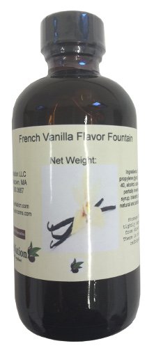 OLIVENATION French Vanilla compatible with Beverage Flavoring - Sugar Free, Water Soluble - 8 Fl Oz, Non-GMO, Gluten Free, Vegan