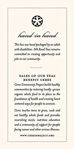 Silk Road Teas, Organic Jasmine Silver Tip Tea, Organic Green Tea, Floral Aroma, Invigorating & Savory Flavors, 15 Non-Gmo Biodegradable Tea Bags