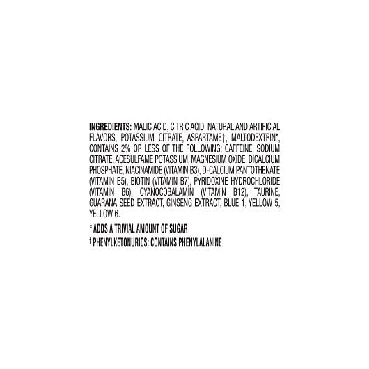 The Jel Sert Company Pure Kick Singles To Go Energy Drink Mix, Jolly Rancher Green Apple, 6 Sticks per Box, 0.76 Ounce (Pack of 6)