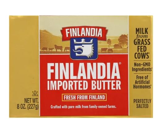 Finlandia Pure Milk Butter, Pack of 2, 24 oz (3 ct. of 8 oz each)