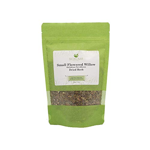 Biokoma Pure And Organic Small-Flowered Willow Epilobium Parviflorum Dried Herb 100G (3.55Oz) Resealable Moisture Proof Pouch, Usda Certified Organic Herbal Tea, No Additives, No Preservatives, Kosher