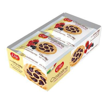 Gastone Lago Crostatine Mixed Berry Jam Tarts, 1.41 Ounce - 6 Count Pack (Mixed Berry)