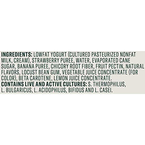 Chobani Strawberry Banana Low-Fat Greek Yogurt Drink 7oz