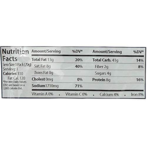 Lucky Me! Beef Mami Instant Noodle Soup, 2.47Oz (70G), 15 Pack