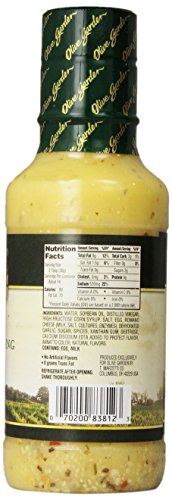 Olive Garden Signature Italian Dressing (Pack of 2) 16 oz Size