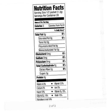 Great Value Energy Acai Blueberry Drink Mix, Sugar-Free, 40 Packets, 3.52 Ounce