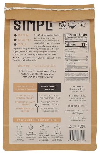 SIMPLI Organic Farro 12 OZ
