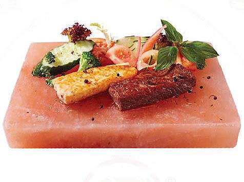 Indusclassic Rsp-17 Himalayan Salt Block, Plate, Slab For Cooking, Grilling, Seasoning, And Serving (8X4X2)