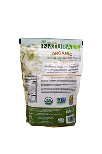 New England Naturals Organic Toasted Coconut Granola 11 Ounce