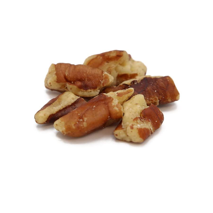 C.J. Dannemiller Pecan Pieces, Bulk 25 Lb Box, Roasted & Unsalted, Chopped Pecans For Snacking, Mixed Nuts, Trail Mix