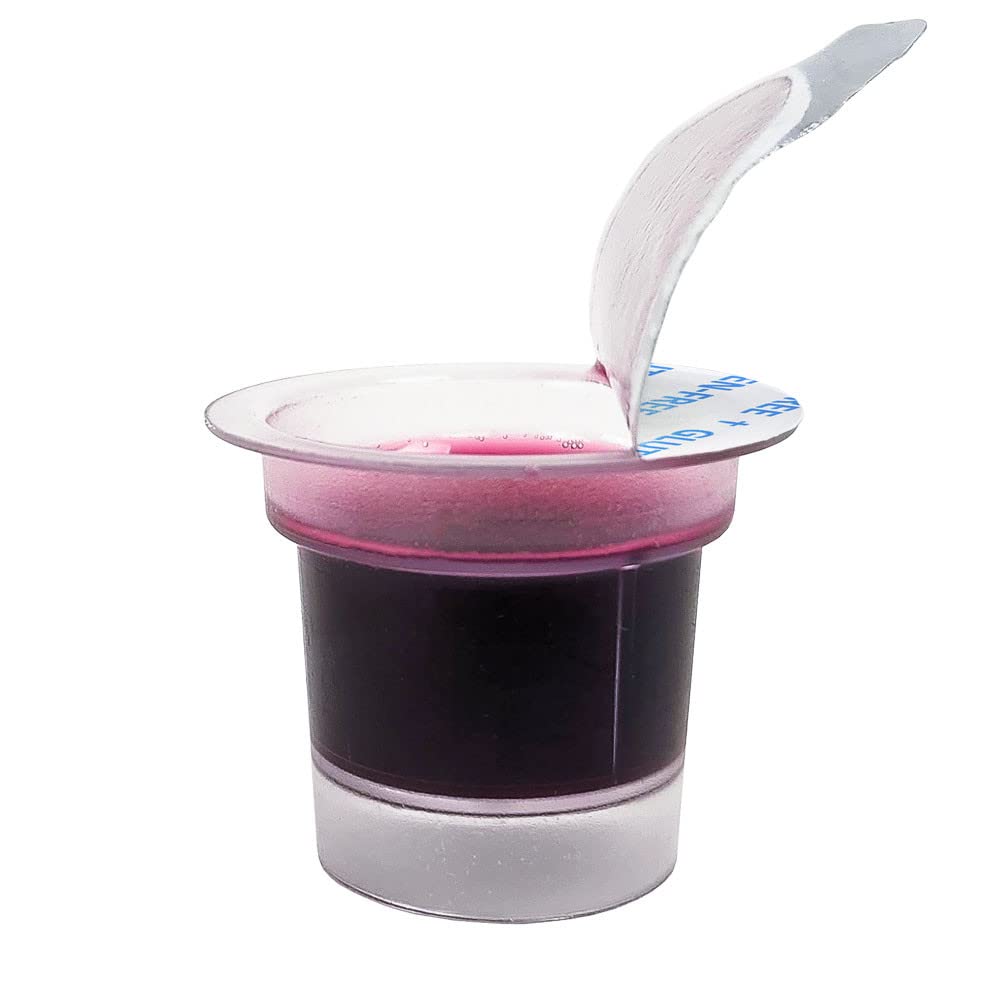 TrueVine Communion Cups and Wafer Set - Prefilled, Gluten Free Bread & G Juice, 100 Count