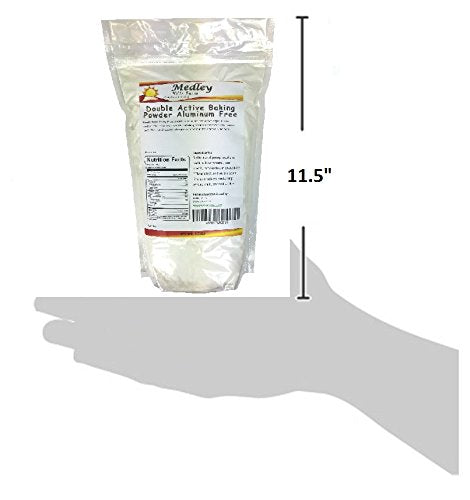 Double Active Baking Powder Aluminum Free 2.5 lbs (Pack of 2)