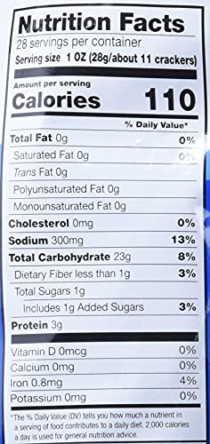 Snack Factory Pretzel Crisps, Original, Organic, 28 oz Bag