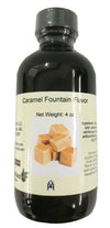 Olivenation Caramel Flavor Fountain, Low Sugar Flavoring For Beverages, Ice Cream, Soda, Baked Goods, Gluten Free, Kosher - 8 Ounces