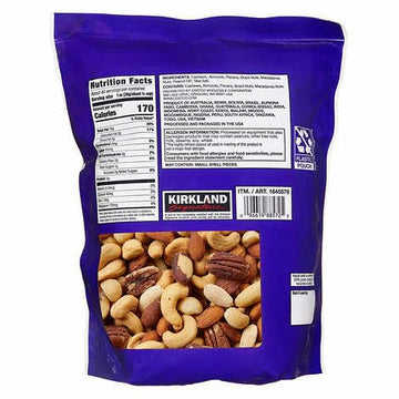 Kirkland Signature Fancy Mixed Nuts, 40 Ounce - 2 Pack -Bundle - C4