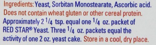 Red Star Quick Rise Yeast, 3/4-Ounce (Pack Of 9)