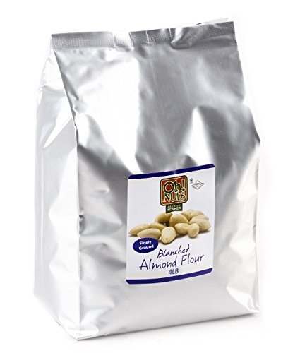 Oh! Nuts Blanched Almond Flour | All-Natural Wheat Substitute for Baking Delights Desserts Macarons, Marzipan | All-Purpose Kosh