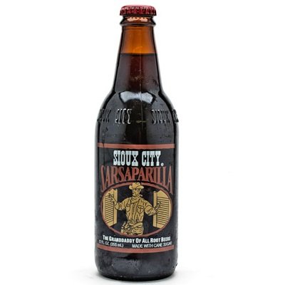 Sioux City Sarsaparilla Soda, 16 Fl Oz (Pack of 24), No Color, 6x4 Pack
