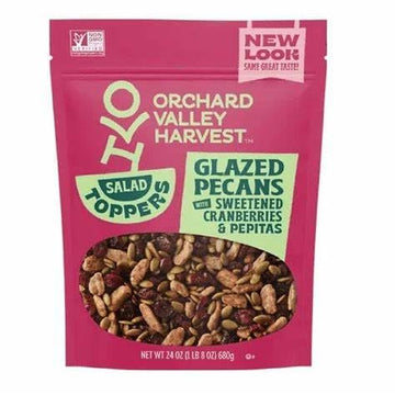 Salad Toppers, Glazed Pecans, 24 Ounce