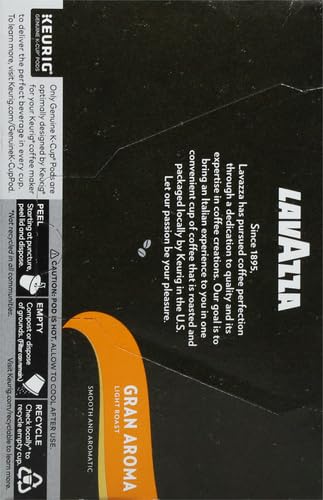 Lavazza - Coffee Gran Aroma K-cup - Case Of 6-10 Count