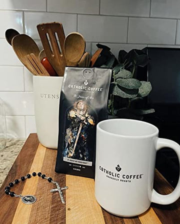 St. Joan Of Arc French Roast Catholic Coffee (Ground) 12 Ounces