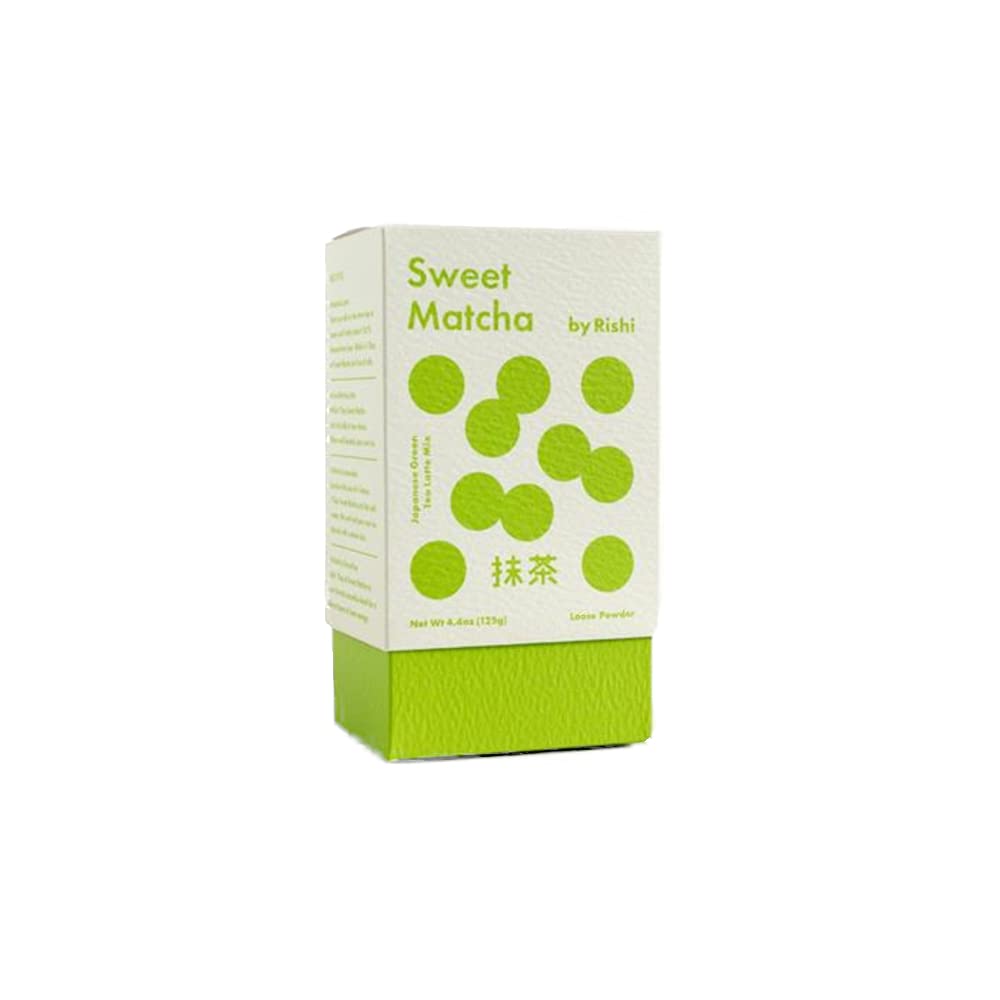 Rishi Tea Sweet Matcha, 125 Gram (Pack of 6)