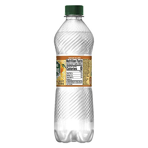 Poland Spring Brand Sparkling Natural Spring Water, Mandarin Orange 16.9 Fl Oz, 8 Count