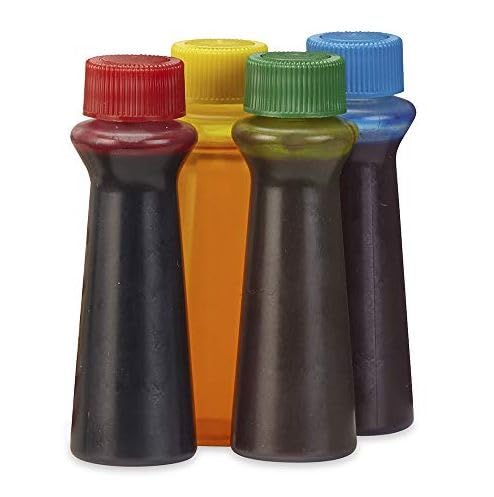 large online retailer Grocery Assorted Food Coloring, 1.2 Fl Oz Bottles, Pack of 4, Red, Blue, Green, Yellow