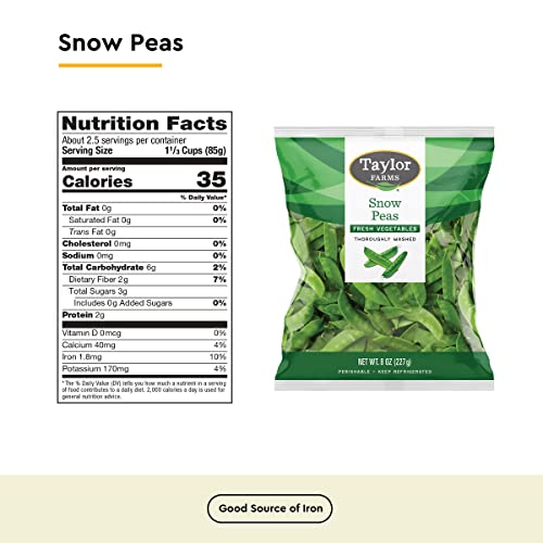 Taylor Farms Snow Peas 8oz