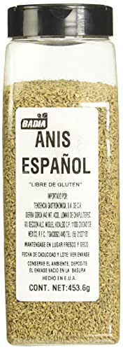Badia Anise Seed, Whole Anise Seeds, 16 Oz - Premium Spice For Cooking & Baking, Sweet Licorice Flavor