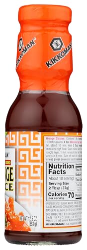 Kikkoman Orange Sauce, 12.5 Fl Oz (Pack of 6)