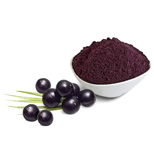 Sunfood Superfoods Organic Acai Powder - Acai Powder Organic, Acai Powder for Smoothie Bowles, Dried Acai Berry Mix with Antioxi