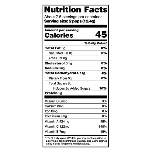 Yumearth Ultimate Organic Elderberry Pops, 15 Count, Allergy Friendly, Gluten Free, Non-Gmo, Vegan, No Artificial Flavors Or Dye